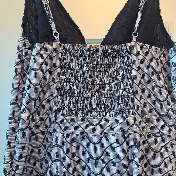 NWT 💙 Derek Lam 10 Crosby Samara Eyelet Midi Dress - Picture 5 of 7